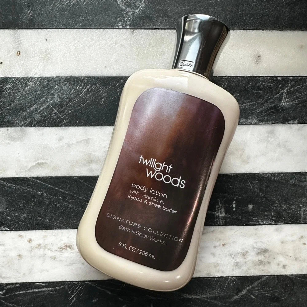 Bath & Body Works Twilight Woods Body Lotion 8oz Signature Collection Vintage